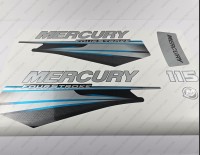 Mercury 115HP Four Stroke 2013-2017 Outboard Decal Kit